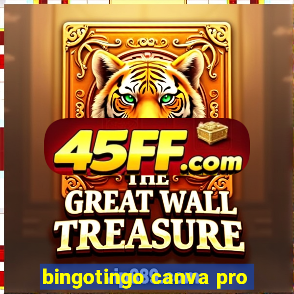 bingotingo canva pro